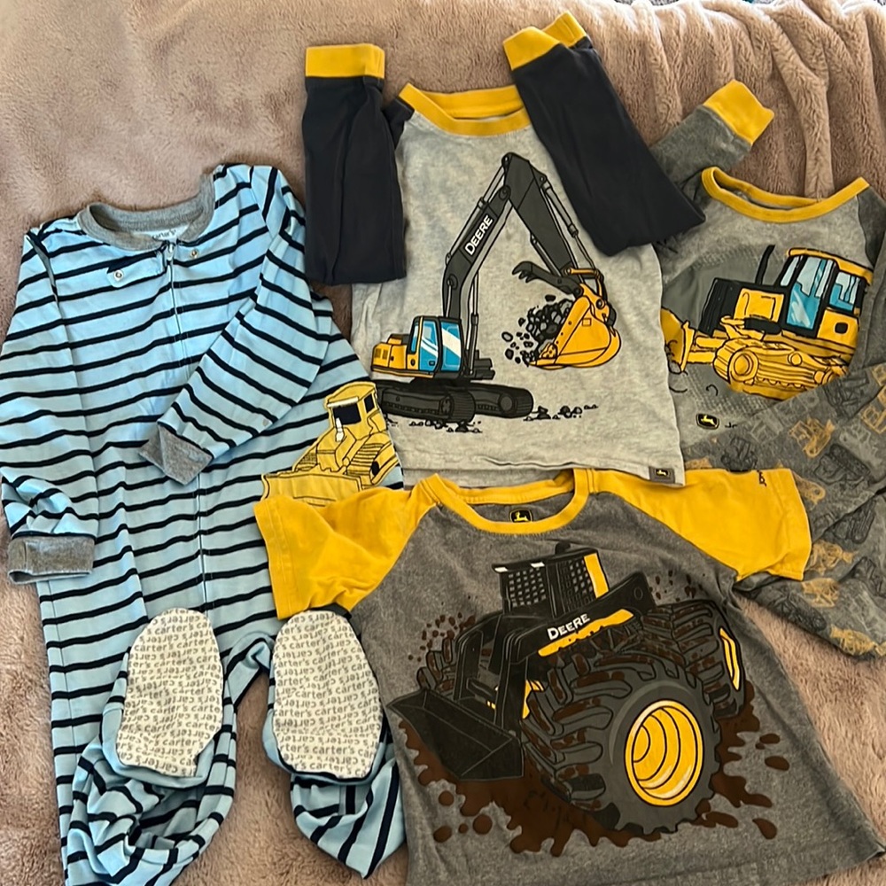 Tractor Pjs & Tops